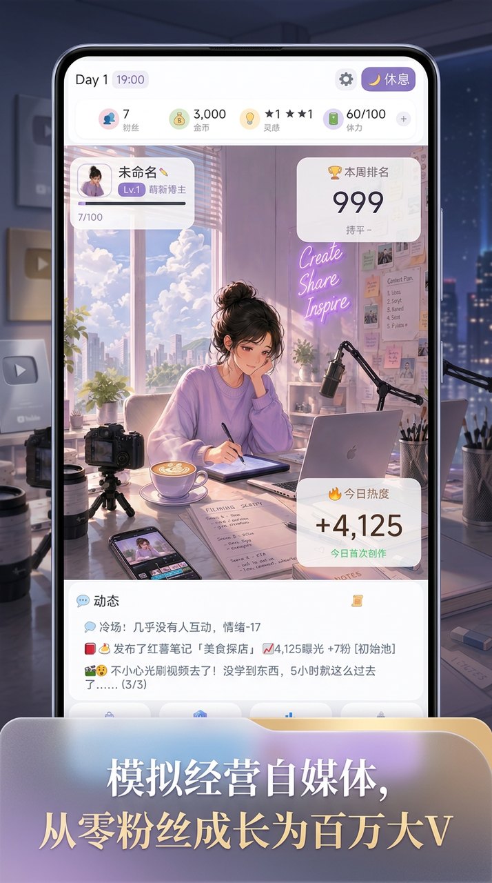 创作间实机画面